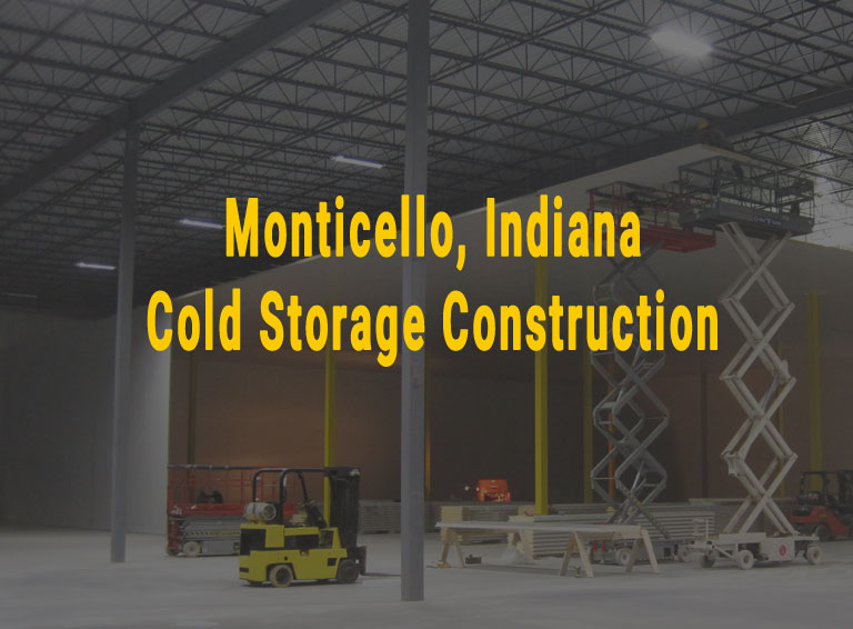 Monticello, Indiana - Cold Storage Construction (mobile)